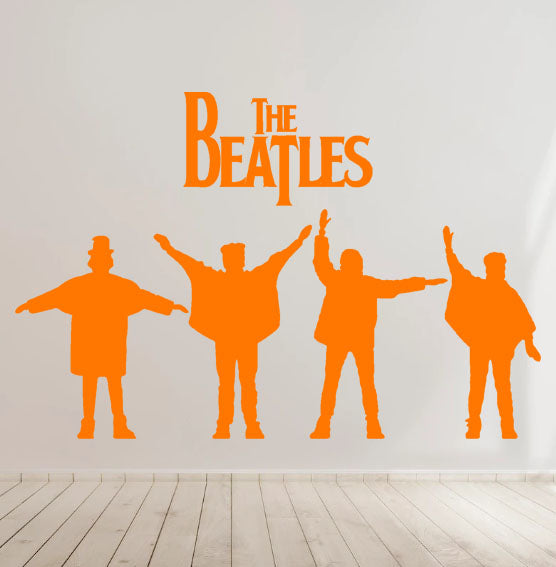 The Beatles - Vinyl Decal Sticker for Home, wall, décor, bar, laptop, Mac Air