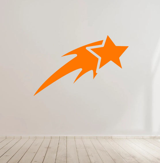 Shooting Star Vinyl Decal for Car laptop Window Bumper Wall Truck