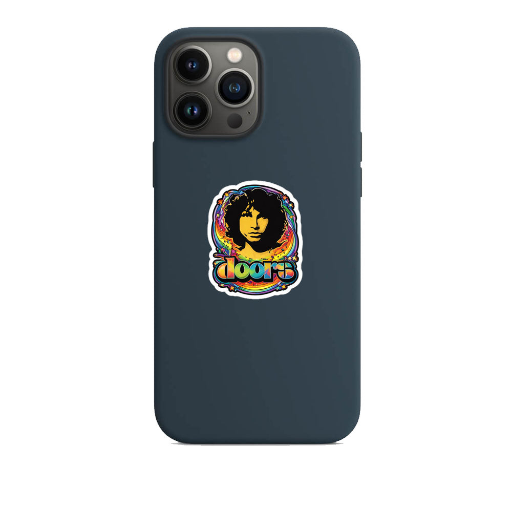 The Doors Band Sticker Logo Vinyl Car Decals Window Bumper Waterproof Stickers