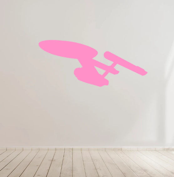 Enterprise Star Trek - Vinyl Decal Sticker for Home, wall, décor, bar, room