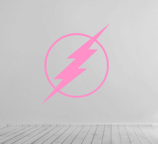 FLASH Superhero Vinyl Decal Sticker for Home, wall, décor, bar, café, Car, Truck
