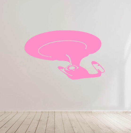 Enterprise Star Trek - Vinyl Decal Sticker for Home, wall, décor, bar, room