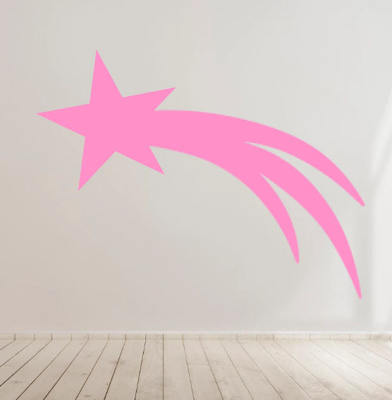 Shooting Star Vinyl Decal for Car laptop Window Bumper Wall Truck