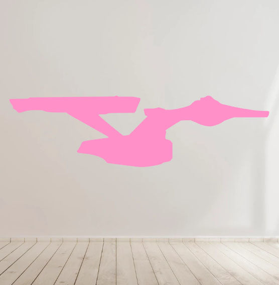 Enterprise Star Trek 1979 - Vinyl Decal Sticker for Home, wall, décor, bar, room