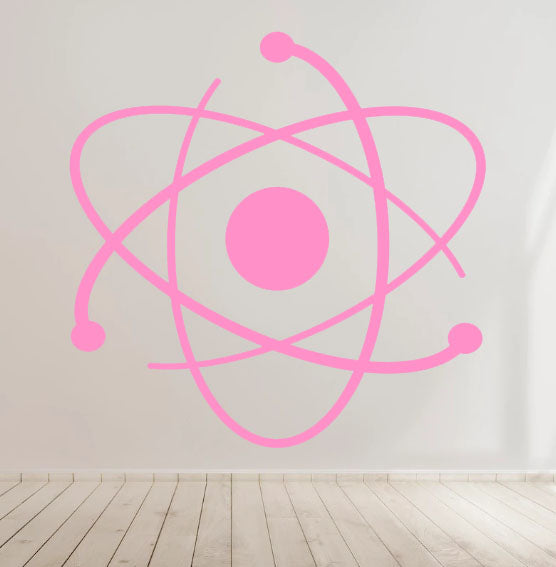 Atom Science Space Vinyl Decal Wall Car Laptop Truck Bumper Window Decor