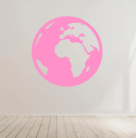 Earth Planet World Decal Sticker for Car laptop Window Bumper Wall Truck