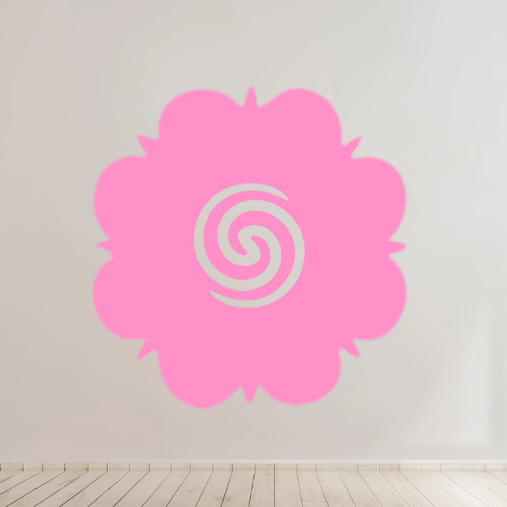 Borneo Rose Flower Tribal Vinyl Decal for Car laptop Window Bumper Wall Truck