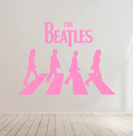 The Beatles Zebra Crossing Vinyl Decal Sticker for Home, wall, décor, bar, laptop