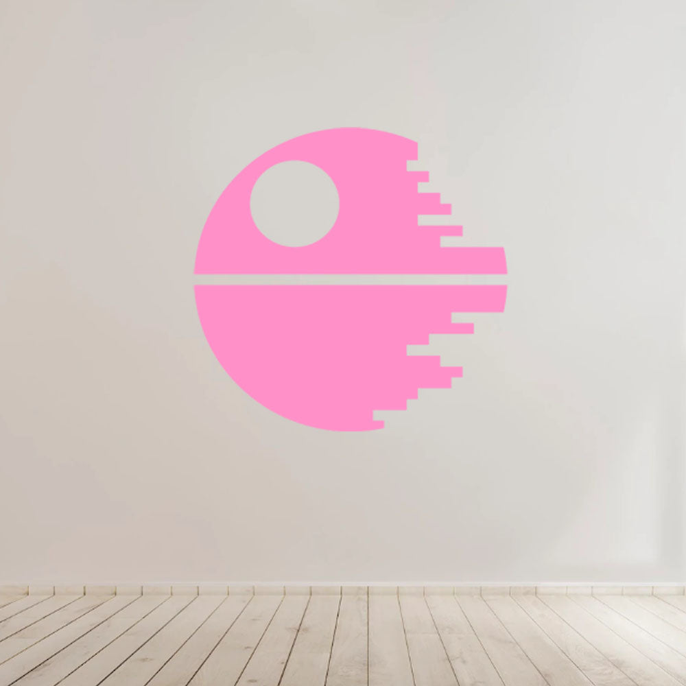 Star Wars Death Star - Vinyl Decal Sticker for Home, wall, décor, room