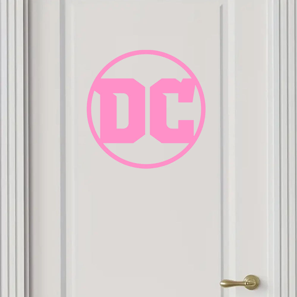 DC Comic Superhero Logo Vinyl Decal Sticker for Home, wall, décor, bar