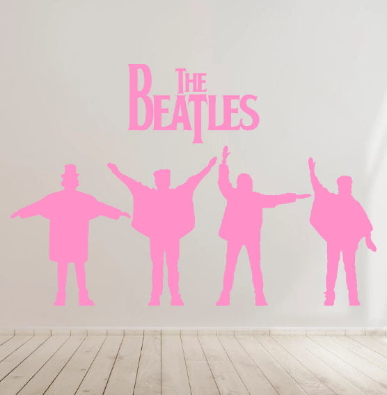 The Beatles - Vinyl Decal Sticker for Home, wall, décor, bar, laptop, Mac Air