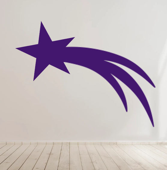 Shooting Star Vinyl Decal for Car laptop Window Bumper Wall Truck
