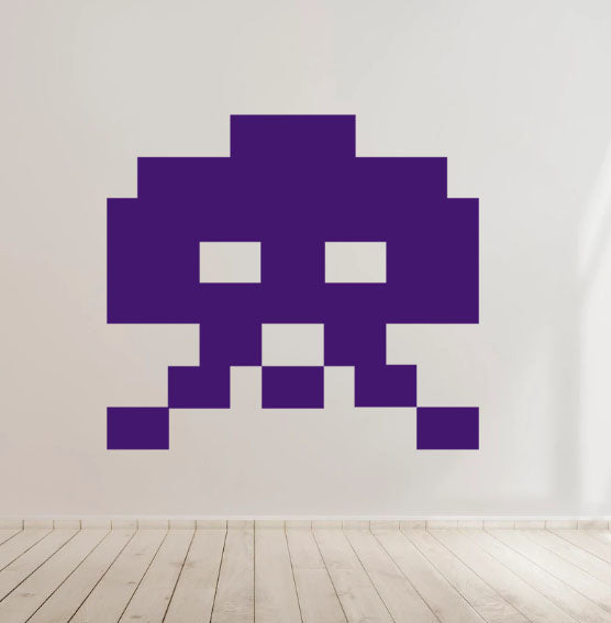 Space invaders Vinyl Decal for Car laptop Window Bumper Wall Truck Kids room