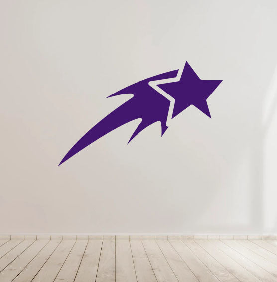 Shooting Star Vinyl Decal for Car laptop Window Bumper Wall Truck