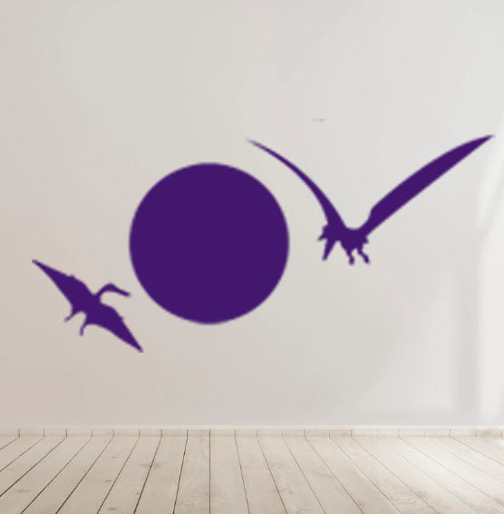 Dinosaur Monster Cave man Vinyl Decal Sticker for Home, wall, Kids room