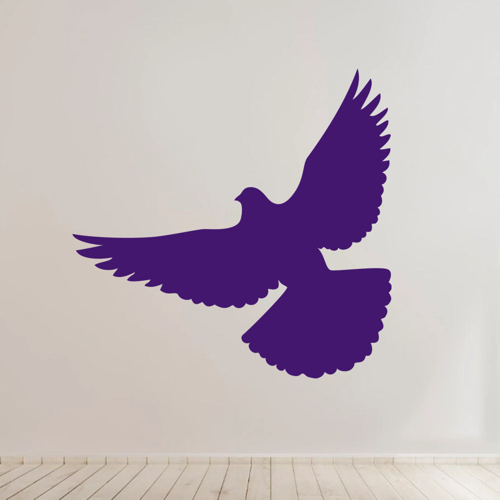Dove Vinyl Decal Sticker for Home, wall, décor, bar, café, art,