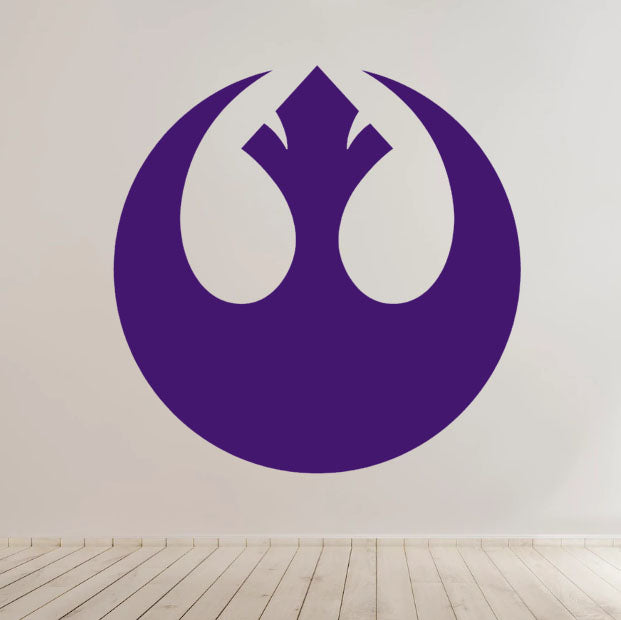 Rebel Alliance Star Wars Vinyl Decal Sticker for Home, wall, décor, bar, room