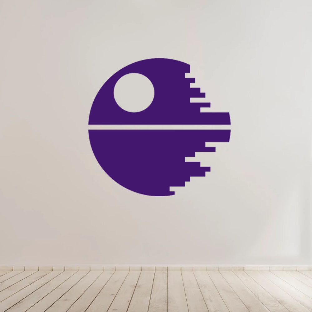 Star Wars Death Star - Vinyl Decal Sticker for Home, wall, décor, room