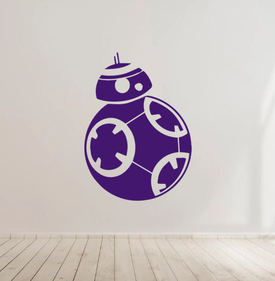 BB8 star wars Stickers Deca Robot Window Car Room Kids Waterproof UK
