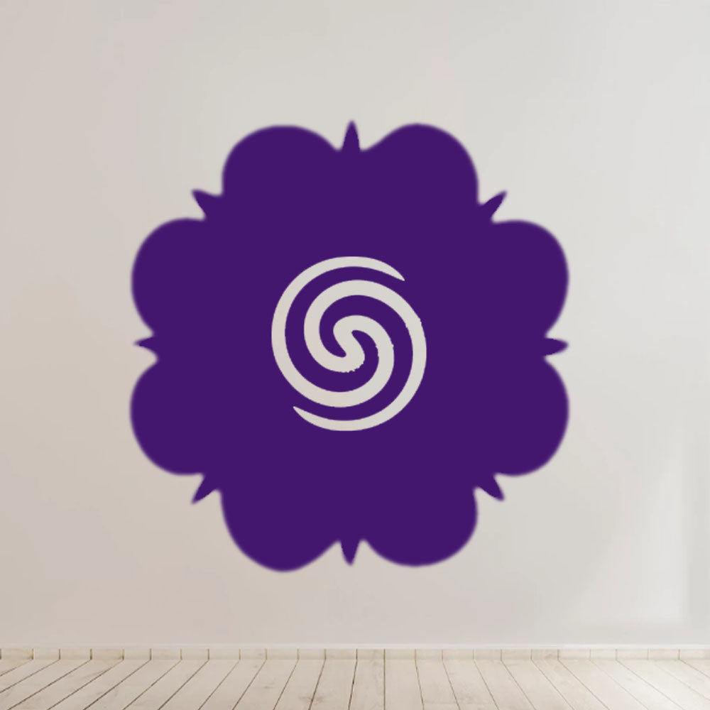 Borneo Rose Flower Tribal Vinyl Decal for Car laptop Window Bumper Wall Truck