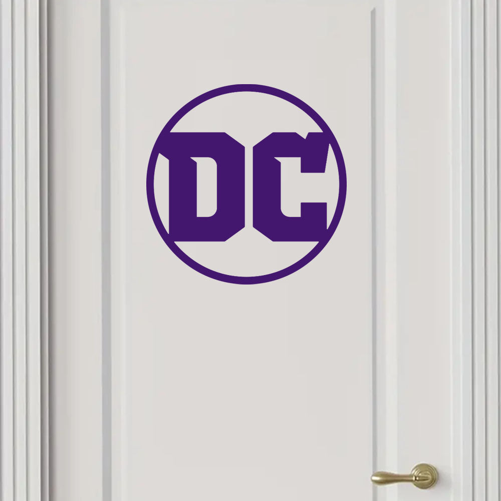 DC Comic Superhero Logo Vinyl Decal Sticker for Home, wall, décor, bar