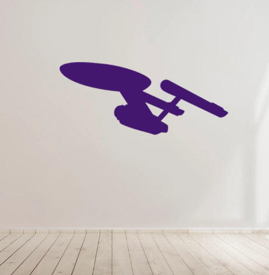 Enterprise Star Trek - Vinyl Decal Sticker for Home, wall, décor, bar, room