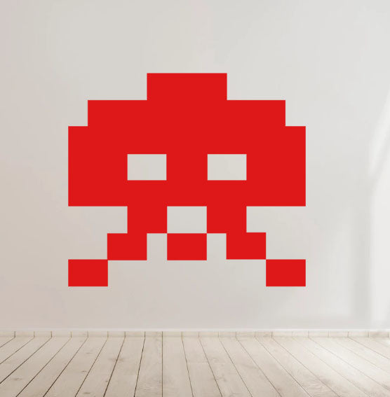 Space invaders Vinyl Decal for Car laptop Window Bumper Wall Truck Kids room