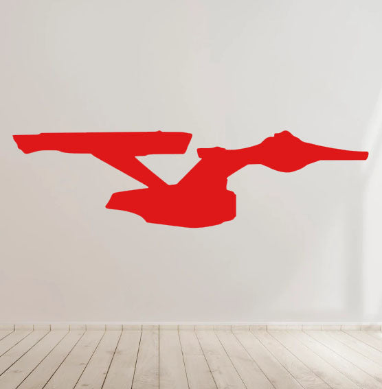 Enterprise Star Trek 1979 - Vinyl Decal Sticker for Home, wall, décor, bar, room
