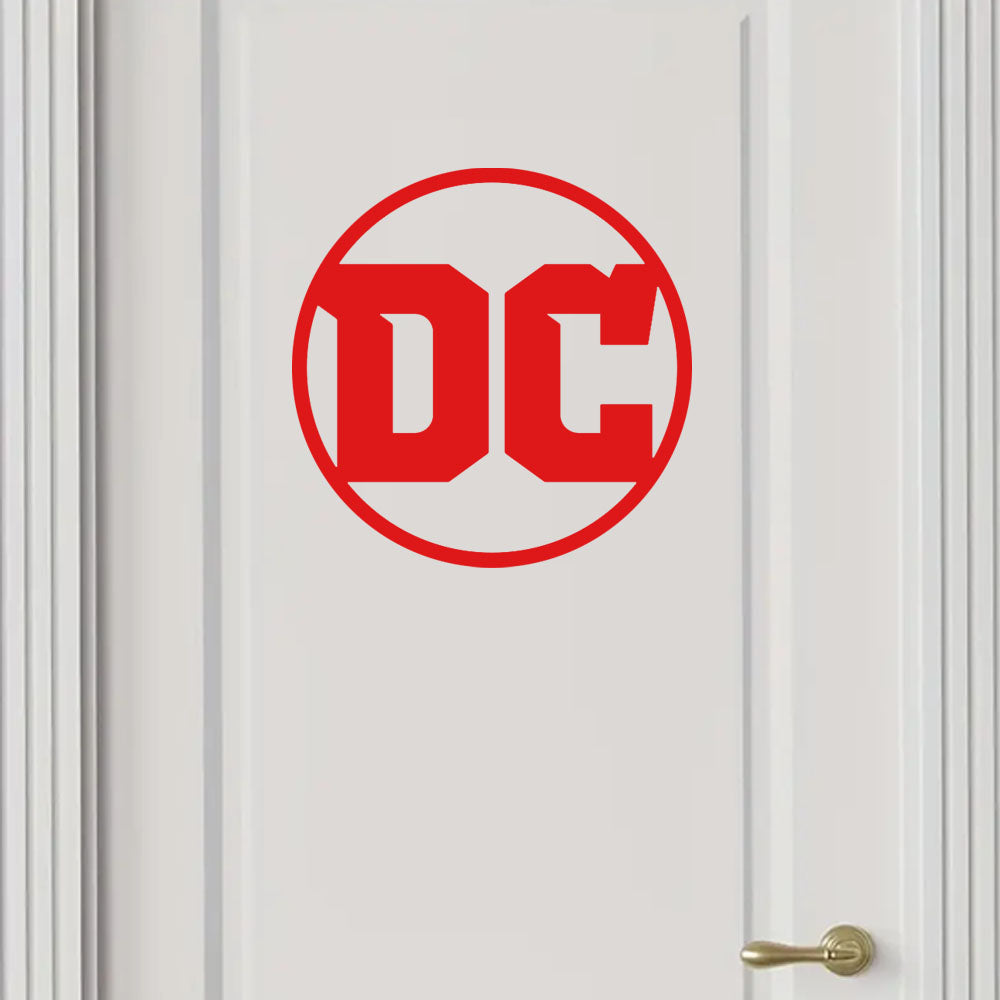 DC Comic Superhero Logo Vinyl Decal Sticker for Home, wall, décor, bar