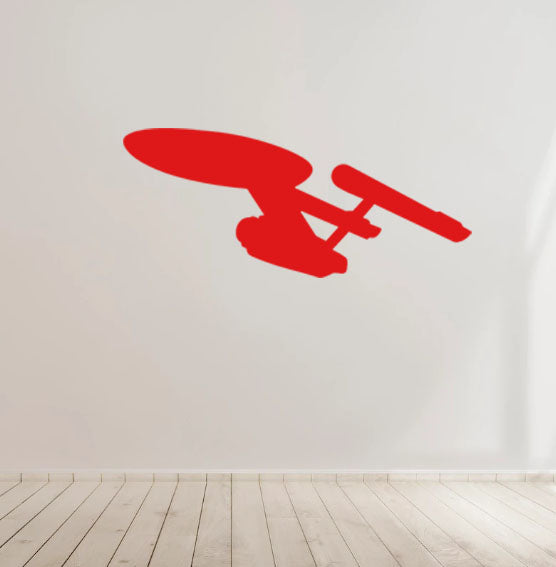 Enterprise Star Trek - Vinyl Decal Sticker for Home, wall, décor, bar, room