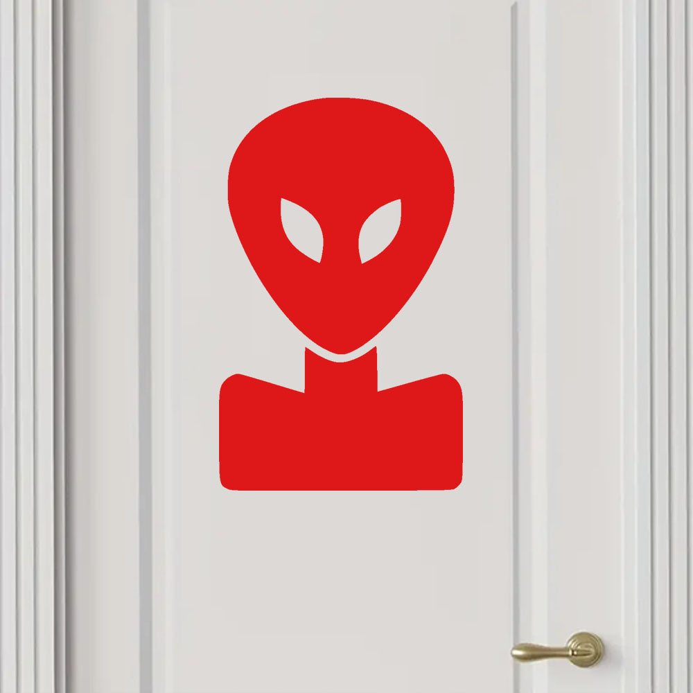 Alien Space Sticker Car Decal Window Laptop Kids room Waterproof UK