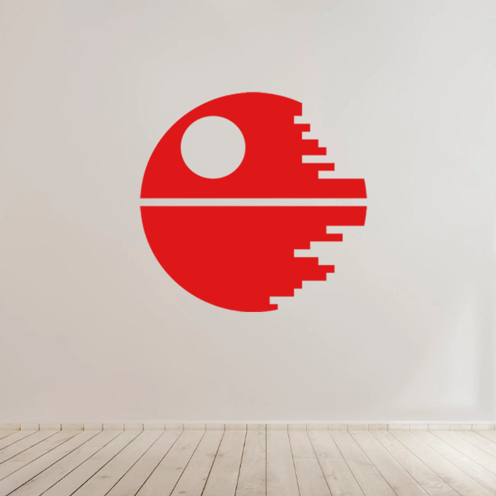 Star Wars Death Star - Vinyl Decal Sticker for Home, wall, décor, room