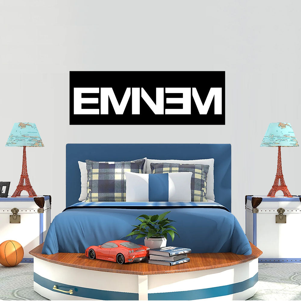 Eminem Logo Band Vinyl Sticker Decal for Car Window Bumper Waterproof Stickers