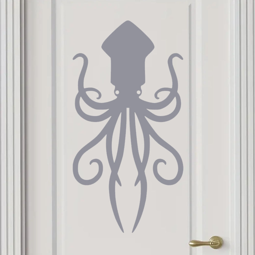 Squid Vinyl Decal Sticker for Home, wall, décor, bar, café