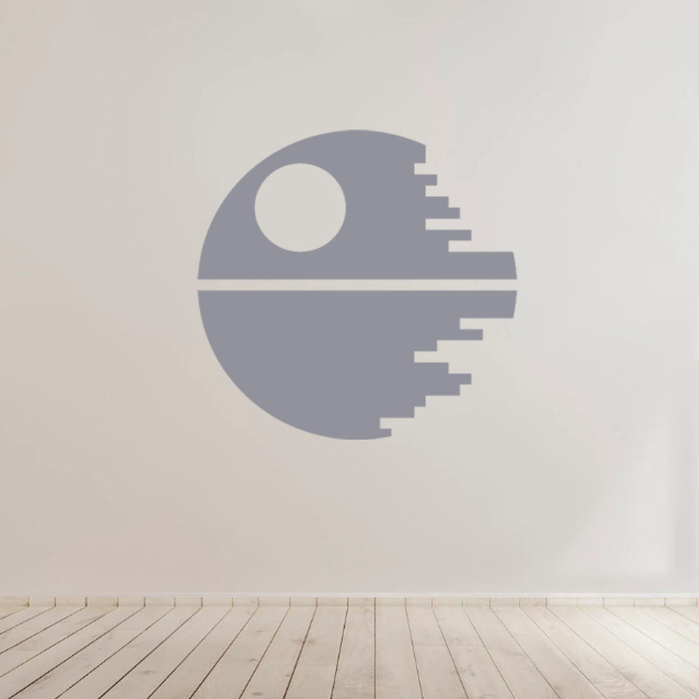 Star Wars Death Star - Vinyl Decal Sticker for Home, wall, décor, room