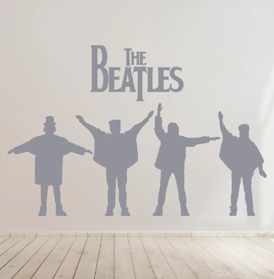 The Beatles - Vinyl Decal Sticker for Home, wall, décor, bar, laptop, Mac Air