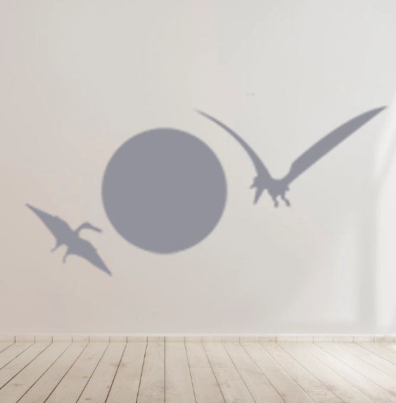 Dinosaur Monster Cave man Vinyl Decal Sticker for Home, wall, Kids room
