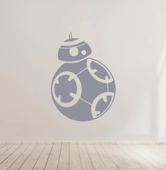 BB8 star wars Stickers Deca Robot Window Car Room Kids Waterproof UK