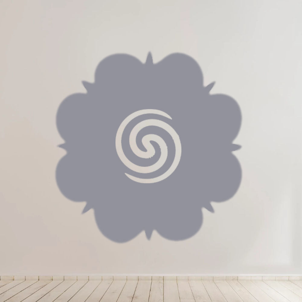Borneo Rose Flower Tribal Vinyl Decal for Car laptop Window Bumper Wall Truck