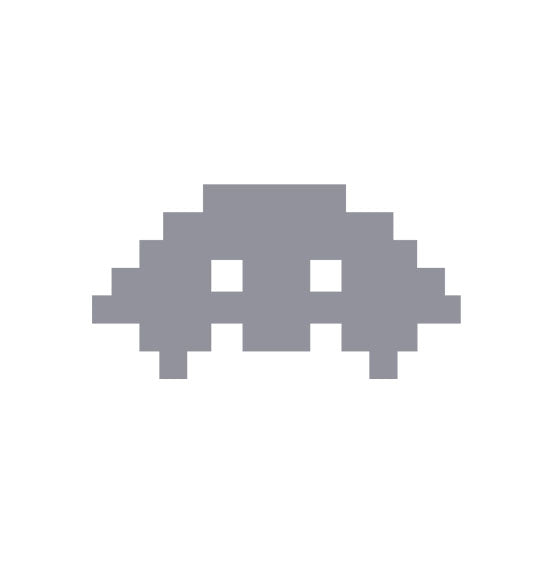 Space invaders gaming Retro Vinyl Decal Sticker Car laptop Window Wall Kids room