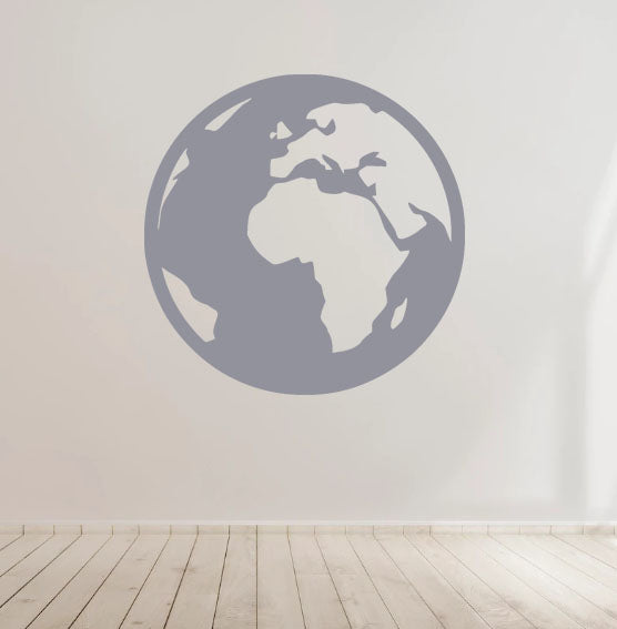 Earth Planet World Decal Sticker for Car laptop Window Bumper Wall Truck