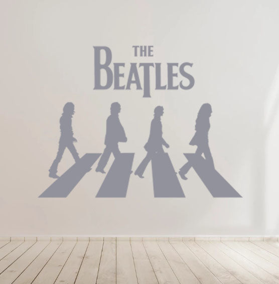 The Beatles Zebra Crossing Vinyl Decal Sticker for Home, wall, décor, bar, laptop
