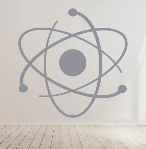 Atom Science Space Vinyl Decal Wall Car Laptop Truck Bumper Window Decor