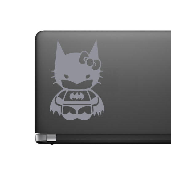 Batman Hello Kitty Vinyl Decal for Car laptop Window Bumper Wall Truck