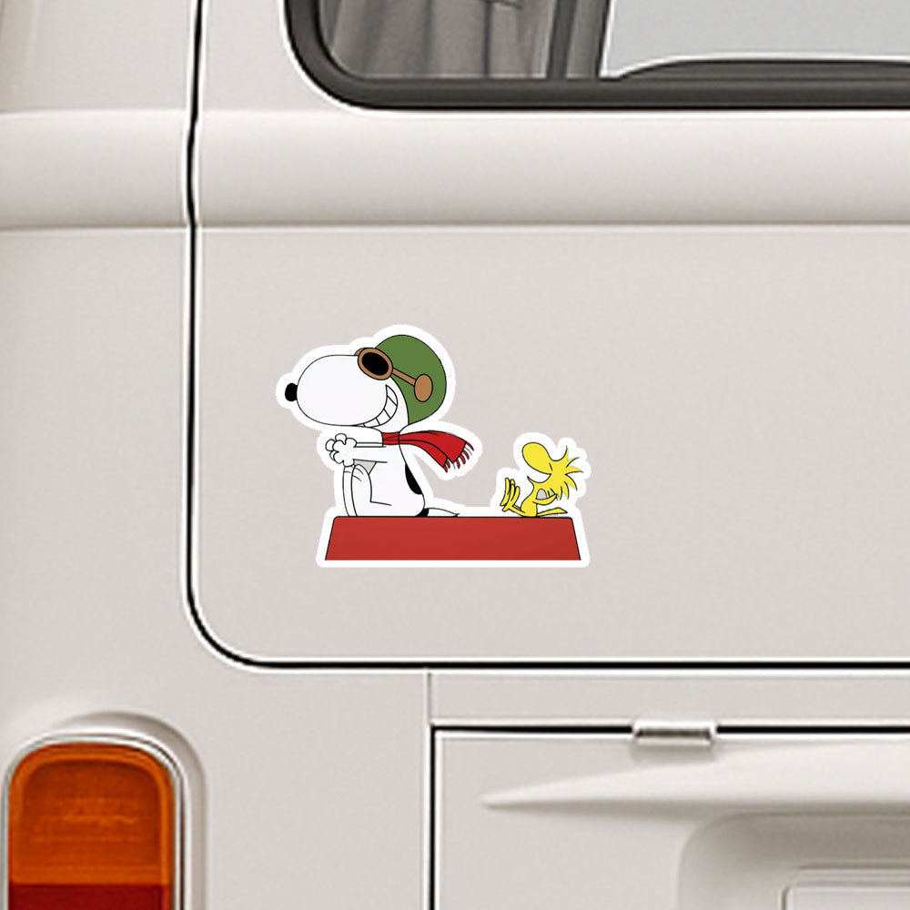 Snoopy Peanuts cartoon Kids Room Vinyl Decal Sticker for Home, wall, décor, Car