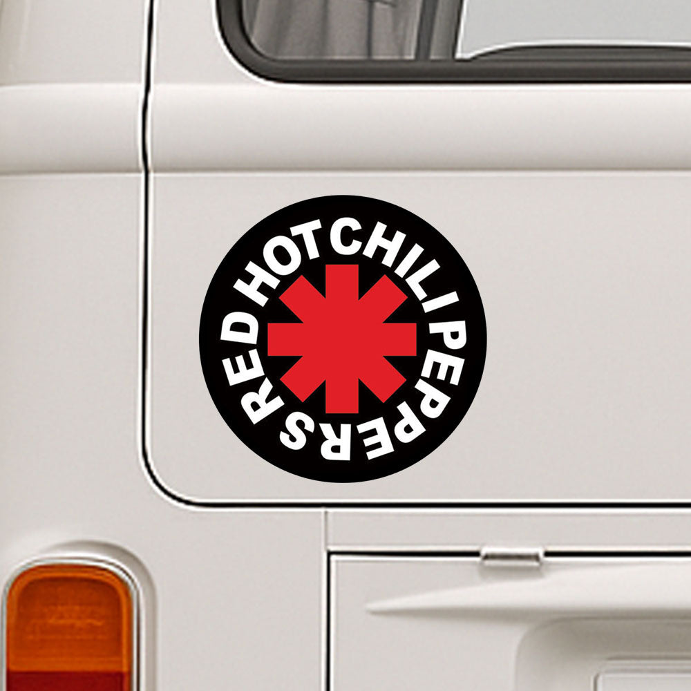 Red Hot Chill Peppers Band Logo Wall art Sticker Decal for Car laptop