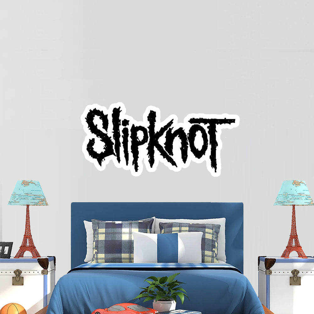 Slipknot Logo Band Sticker Vinyl Car Decals Window Bumper Waterproof Stickers