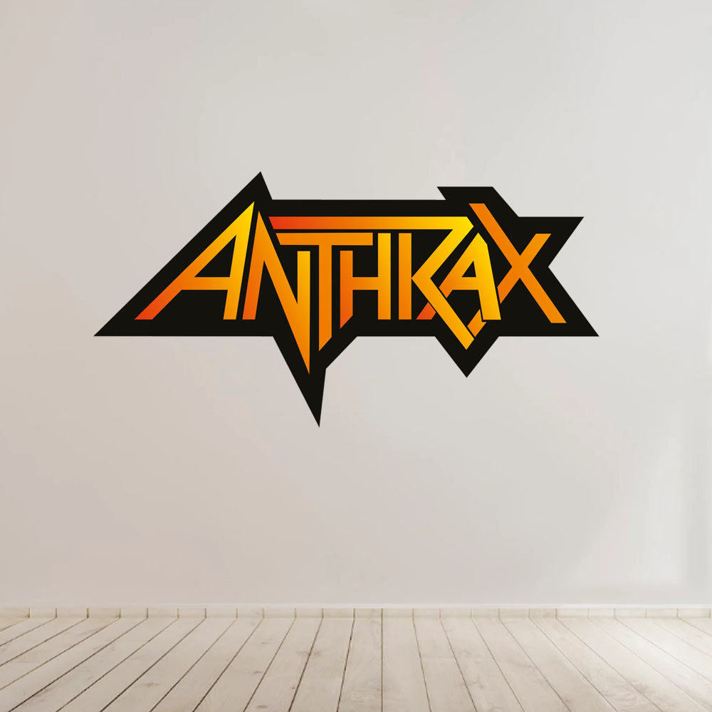 Anthrax Band Rock Logo Sticker