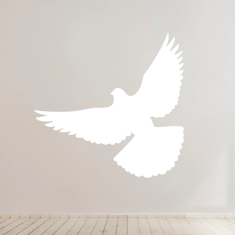 Dove Vinyl Decal Sticker for Home, wall, décor, bar, café, art,