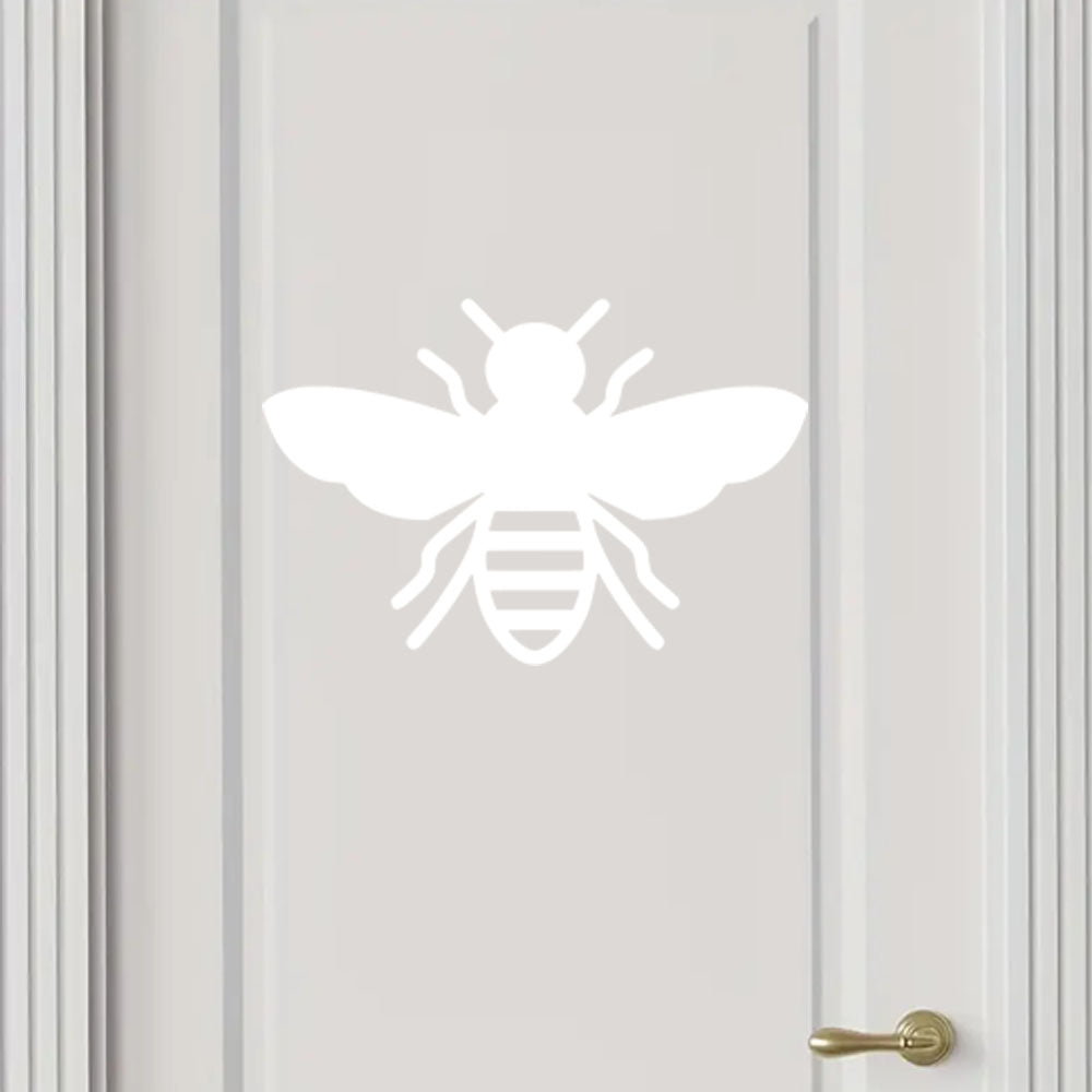 Bumble Bee Silhouette Art Vinyl Decals Car Window Bumper Waterproof Stickers